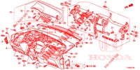 PANNELLO STRUMENTI (LH) per Honda JAZZ 1.4 LUXURY 5 Porte 5 velocità manuale 2014