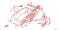 PARAVENTO ANTERIORE/ PARAVENTO POSTERIORE  per Honda JAZZ 1.4 LUXURY 5 Porte 5 velocità manuale 2014