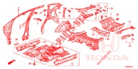 PAVIMENTO/PANNELLI INTERNI  per Honda JAZZ 1.4 LUXURY 5 Porte 5 velocità manuale 2014