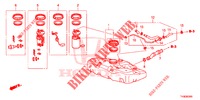 SERBATOIO COMBUSTIBILE  per Honda JAZZ 1.4 LUXURY 5 Porte 5 velocità manuale 2014