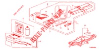 UTENSILE/CRICCO  per Honda JAZZ 1.4 LUXURY 5 Porte 5 velocità manuale 2014