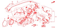 ANTENNA/ALTOPARLANTE  per Honda JAZZ 1.4 LS 5 Porte 5 velocità manuale 2015