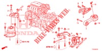 MONTATURA MOTORE (CVT) per Honda JAZZ 1.4 LS 5 Porte 5 velocità manuale 2015