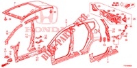 PANNELLI ESTERNI/PANNELLO POSTERIORE  per Honda JAZZ 1.4 LS 5 Porte 5 velocità manuale 2015