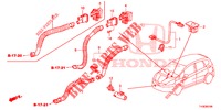 ARIA CONDIZIONATA (CAPTEUR) per Honda JAZZ 1.4 SPH 5 Porte 5 velocità manuale 2014