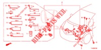 BARDATURA FILO (LH) (2) per Honda JAZZ 1.4 SPH 5 Porte 5 velocità manuale 2014