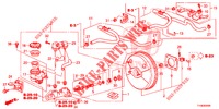 CILINDRO MAESTRO FRENO/ALIMENTO MAESTRO (LH) per Honda JAZZ 1.4 SPH 5 Porte 5 velocità manuale 2014
