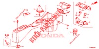 CONSOLE CENTRALE  per Honda JAZZ 1.4 SPH 5 Porte 5 velocità manuale 2014