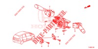 INTERRUTTORE COMBINAZIONE  per Honda JAZZ 1.4 SPH 5 Porte 5 velocità manuale 2014