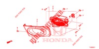 LAMPADA NEBBIA (2) per Honda JAZZ 1.4 SPH 5 Porte 5 velocità manuale 2014