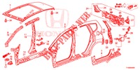 PANNELLI ESTERNI/PANNELLO POSTERIORE  per Honda JAZZ 1.4 SPH 5 Porte 5 velocità manuale 2014