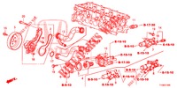 POMPA ACQUA/TERMOSTATO  per Honda JAZZ 1.4 SPH 5 Porte 5 velocità manuale 2014