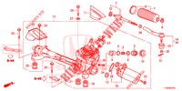 SCATOLA INGRANAGGIO P.S. (LH) per Honda JAZZ 1.4 SPH 5 Porte 5 velocità manuale 2014