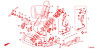 SEDILE ANTERIORE/CINTURE DI SICUREZZA (G.) (1) per Honda JAZZ 1.4 SPH 5 Porte 5 velocità manuale 2014