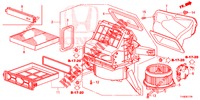 SOFFIATORE RISCALDATORE (LH) per Honda JAZZ 1.4 SPH 5 Porte 5 velocità manuale 2014