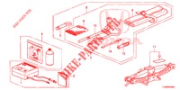 UTENSILE/CRICCO  per Honda JAZZ 1.4 SPH 5 Porte 5 velocità manuale 2014