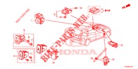 INTERRUTTORE (LH) per Honda JAZZ 1.2 S 5 Porte 5 velocità manuale 2015