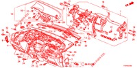 PANNELLO STRUMENTI (LH) per Honda JAZZ 1.2 S 5 Porte 5 velocità manuale 2015