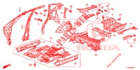 PAVIMENTO/PANNELLI INTERNI  per Honda JAZZ 1.2 S 5 Porte 5 velocità manuale 2015