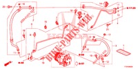 ARIA CONDIZIONATA (FLEXIBLES/TUYAUX) (LH) per Honda JAZZ 1.4 LSPH 5 Porte 5 velocità manuale 2015