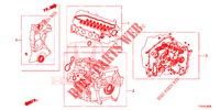 KIT GUARNIZIONE/ ASS. TRASMISSIONE  per Honda JAZZ 1.4 LSPH 5 Porte 5 velocità manuale 2015