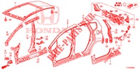 PANNELLI ESTERNI/PANNELLO POSTERIORE  per Honda JAZZ 1.4 LSPH 5 Porte 5 velocità manuale 2015