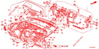 PANNELLO STRUMENTI (LH) per Honda JAZZ 1.4 LSPH 5 Porte 5 velocità manuale 2015