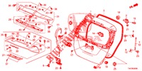 PANNELLO PORTELLONE(2D)  per Honda JAZZ 1.5 DYNAMIC 5 Porte pieno automatica 2018