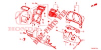 ABBELLIMENTO STRUMENTI (COTE DE CONDUCTEUR) (LH) per Honda JAZZ 1.4 EXECUTIVE 5 Porte 6 velocità manuale 2019