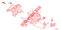 ANELLO DI TENUTA (ARRIERE) per Honda JAZZ 1.3 ELEGANCE 5 Porte 6 velocità manuale 2019