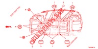 ANELLO DI TENUTA (INFERIEUR) per Honda JAZZ 1.3 ELEGANCE 5 Porte 6 velocità manuale 2019