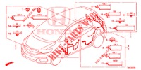 BARDATURA FILO (6) (LH) per Honda JAZZ 1.3 ELEGANCE 5 Porte 6 velocità manuale 2019