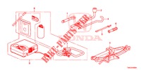  KIT DI RIPARAZIONE, STRUMENTO per Honda JAZZ 1.3 ELEGANCE 5 Porte 6 velocità manuale 2019