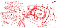 PANNELLO PORTELLONE(2D)  per Honda JAZZ 1.3 ELEGANCE 5 Porte 6 velocità manuale 2019