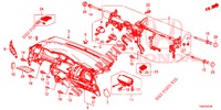 PANNELLO STRUMENTI (LH) per Honda JAZZ 1.3 ELEGANCE 5 Porte 6 velocità manuale 2019