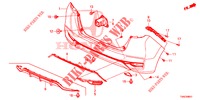 PARAURTI POSTERIORE  per Honda JAZZ 1.3 ELEGANCE 5 Porte 6 velocità manuale 2019