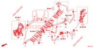 TUBO ACQUA/CONDOTTO RISCALDATORE (1) per Honda JAZZ 1.3 ELEGANCE 5 Porte 6 velocità manuale 2019