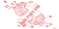 ANELLO DI TENUTA (ARRIERE) per Honda JAZZ HYBRID LUXURY HSH 5 Porte pieno automatica 2012