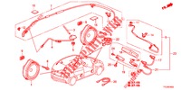ANTENNA/ALTOPARLANTE  per Honda JAZZ HYBRID LUXURY HSH 5 Porte pieno automatica 2012
