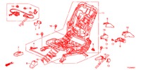 COMP. SEDILE ANT. (G.) (2) per Honda JAZZ HYBRID LUXURY HSH 5 Porte pieno automatica 2012