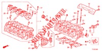 COPERTURA TESTA CILINDRO  per Honda JAZZ HYBRID LUXURY HSH 5 Porte pieno automatica 2012