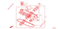 COPERTURA TESTA CILINDRO  per Honda JAZZ HYBRID LUXURY HSH 5 Porte pieno automatica 2012