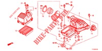 FILTRO ARIA  per Honda JAZZ HYBRID LUXURY HSH 5 Porte pieno automatica 2012