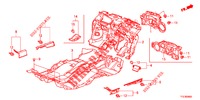STOINO PAVIMENTO/ISOLATORE  per Honda JAZZ HYBRID LUXURY HSH 5 Porte pieno automatica 2012