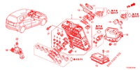 UNITA DI CONTROLLO (CABINE) (1) (LH) per Honda JAZZ HYBRID LUXURY HSH 5 Porte pieno automatica 2012