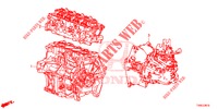 ARREDO DI MONT. MOTORE/ASS. TRASMISSIONE (1.4L) per Honda CIVIC 1.4 S 5 Porte 6 velocità manuale 2014