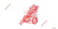     COURROIE ALTERNATEUR (DIESEL) per Honda CIVIC DIESEL 1.6 EXECUTIVE 5 Porte 6 velocità manuale 2014