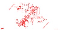     SOUPAPE RECIRCULATION    GAZ ECHAPPEMENT BOUCLE   HAUTE PRES (DIESEL) per Honda CIVIC DIESEL 1.6 EXECUTIVE 5 Porte 6 velocità manuale 2014