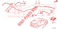 ANTENNA/ALTOPARLANTE (LH) per Honda CIVIC DIESEL 1.6 EXECUTIVE 5 Porte 6 velocità manuale 2014