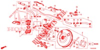CILINDRO MAESTRO FRENO/ALIMENTO MAESTRO (DIESEL) (LH) per Honda CIVIC DIESEL 1.6 EXECUTIVE 5 Porte 6 velocità manuale 2014
